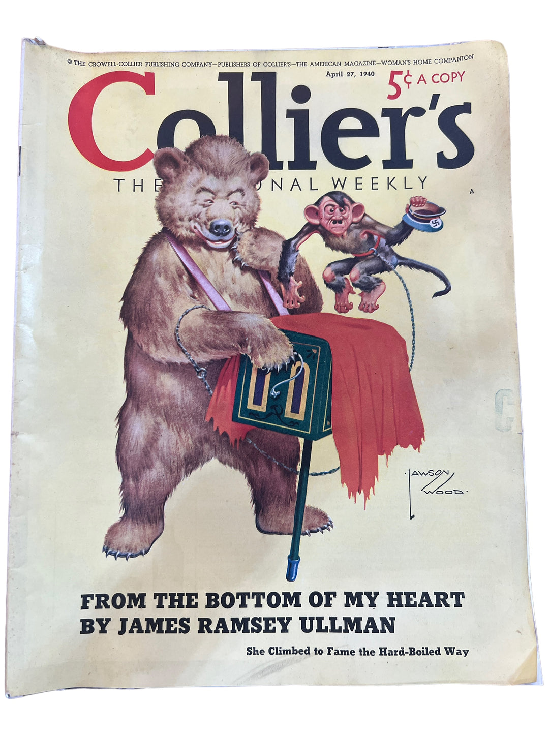 Magazine - Collier's April 27th, 1940