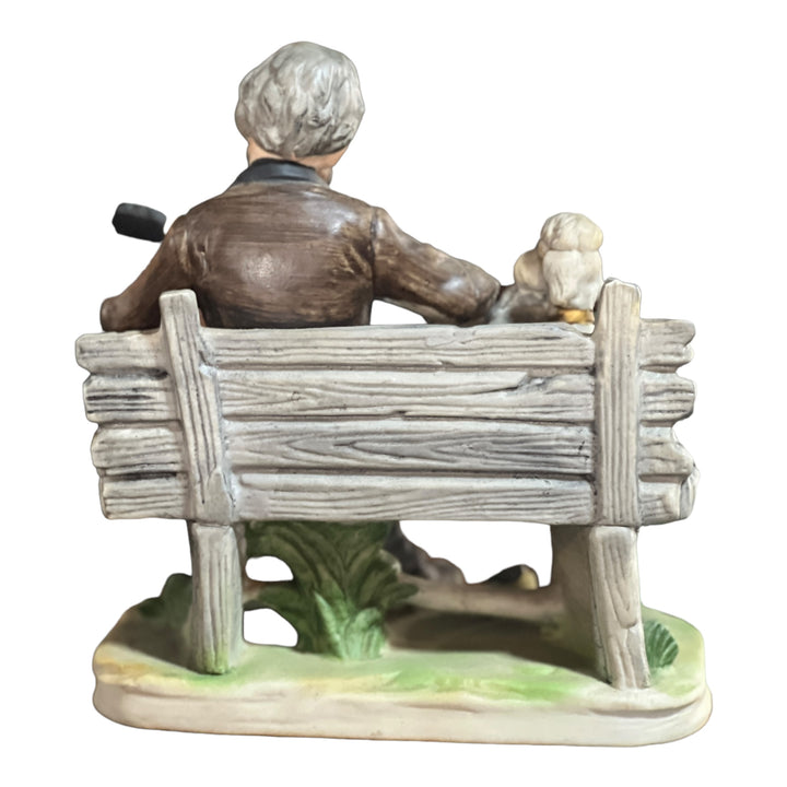 Man Playing Guitar Lefton Figurine