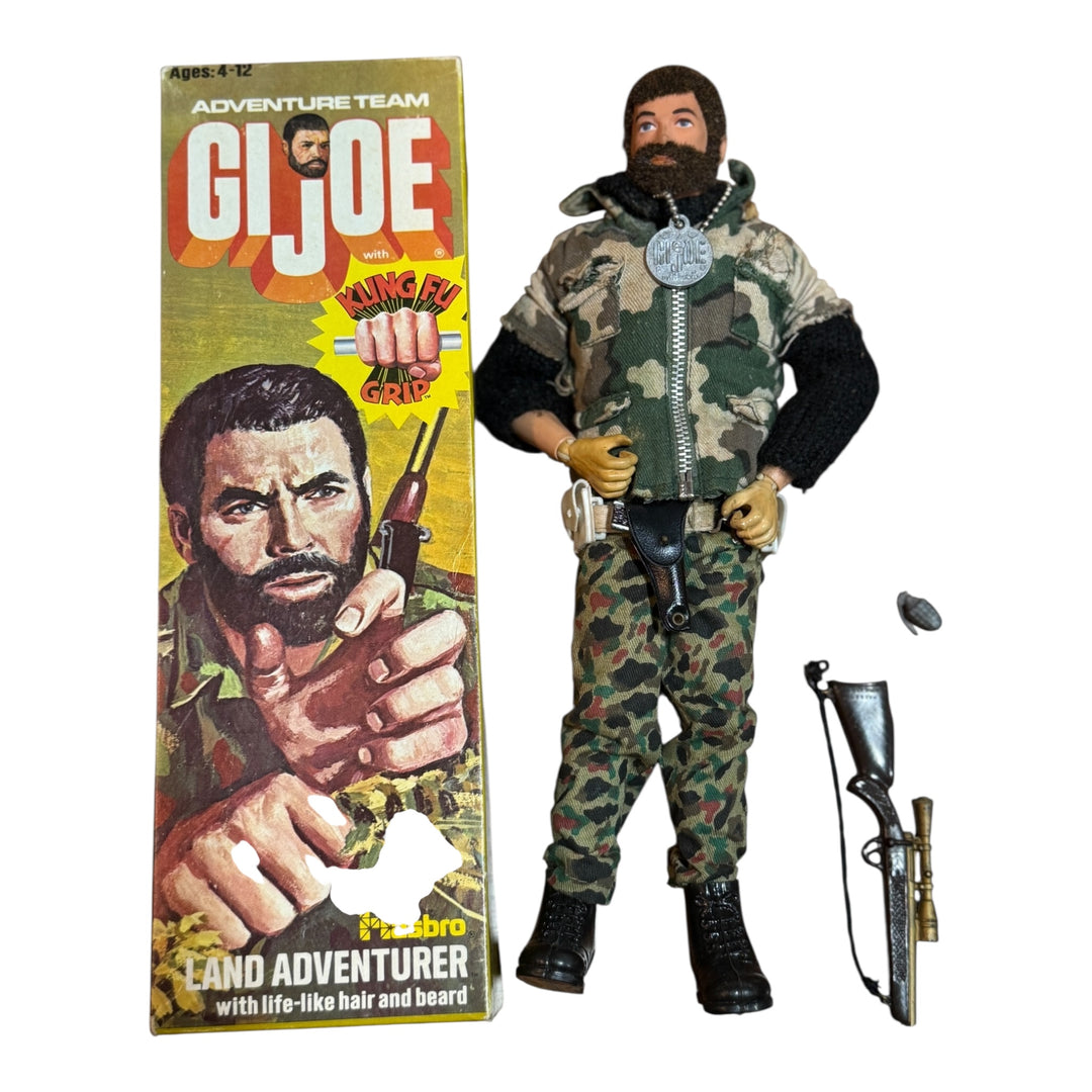 12 inch GI Joe Adventure Team Land Adventurer with Kung-Fu Grip Action Figure
