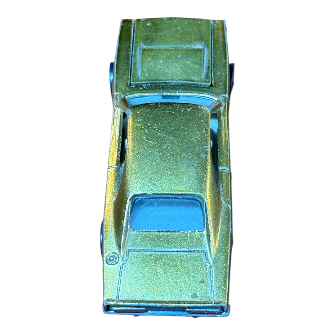 Hot Wheels Redline 1968 Custom Dodge Charger Gold White Interior