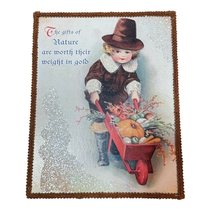 Thanksgiving 2 Sided Photo