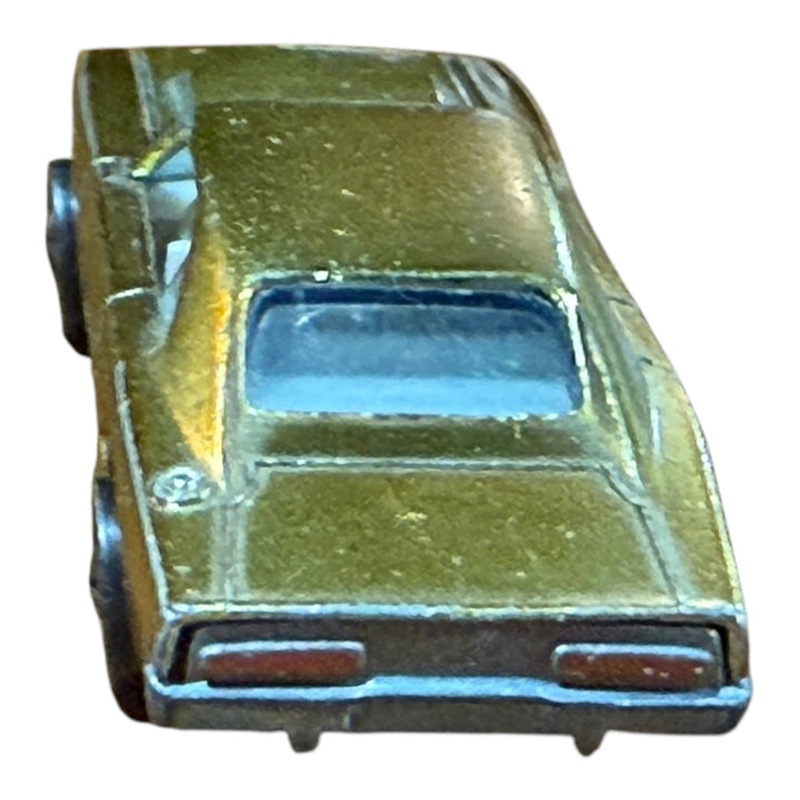 Hot Wheels Redline 1968 Custom Dodge Charger Gold White Interior
