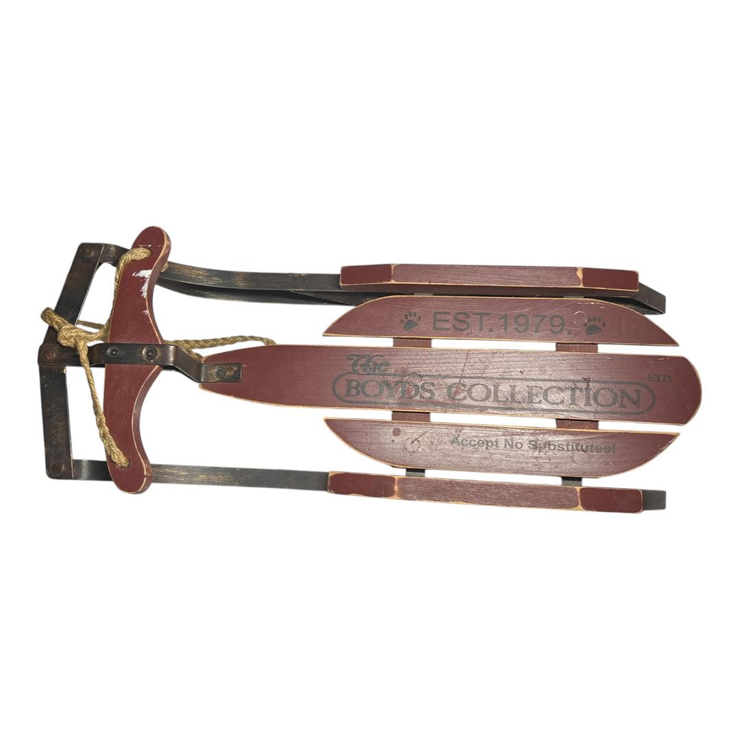 The Boyd's Bear Collection Established 1979 Decorative Sled