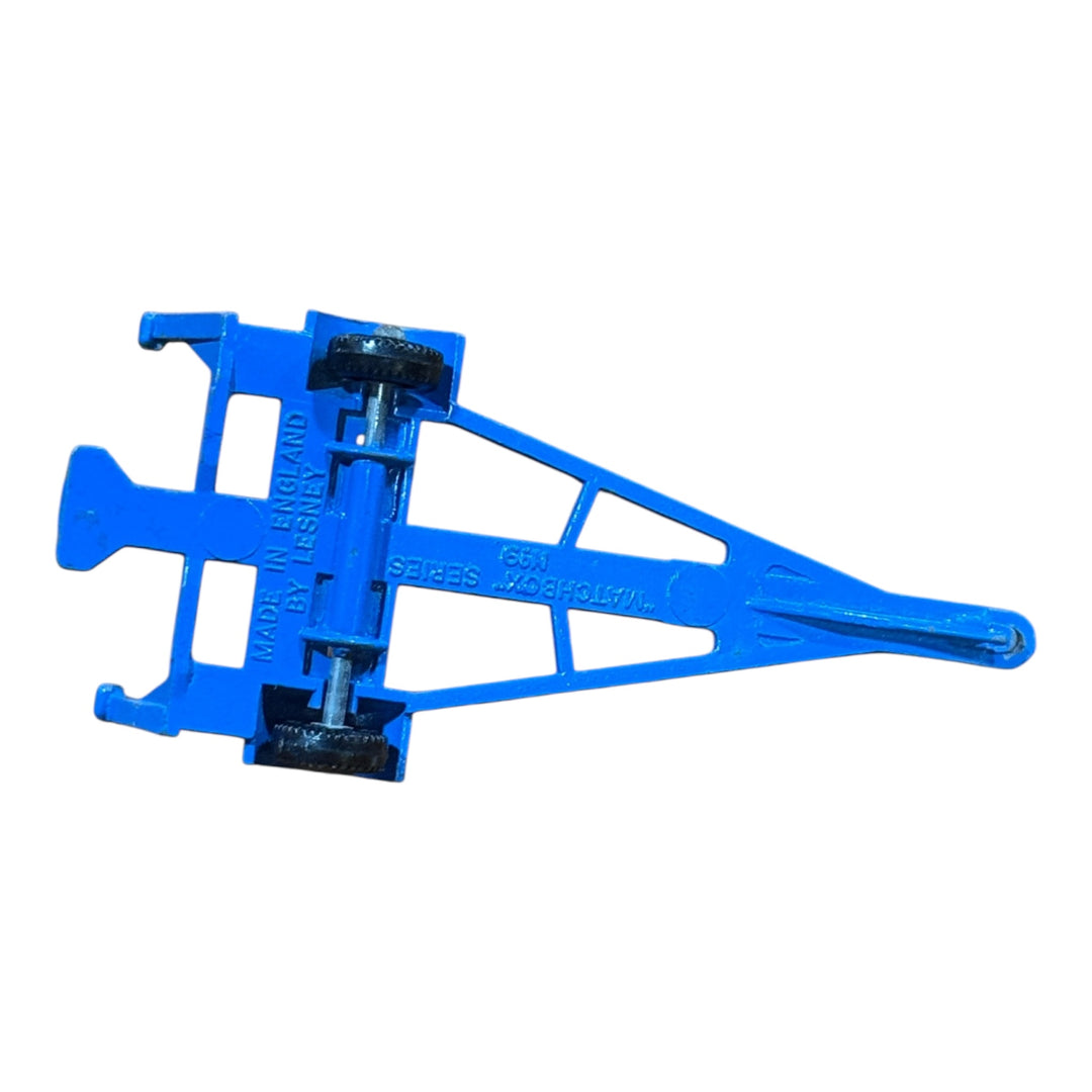 Matchbox Trailer Blue Lesney England