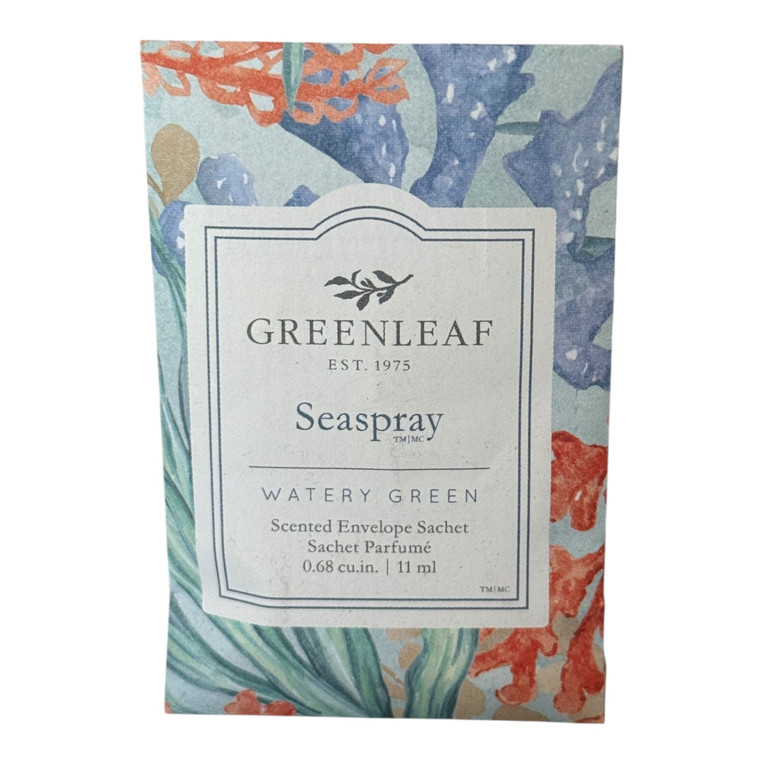 Greenleaf Small Sachet Seaspray
