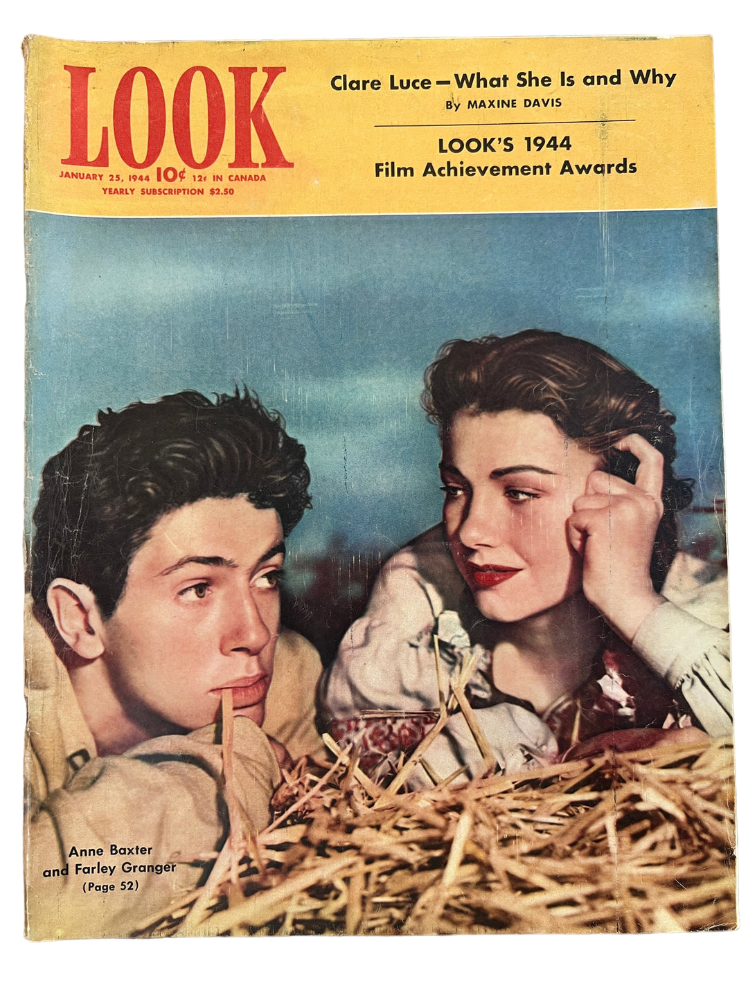 Magazine - Look January 25th, 1944