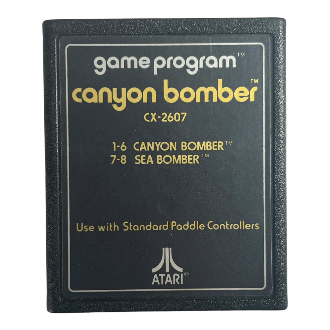 Atari 2600 Cartridge Only - Canyon Bomber