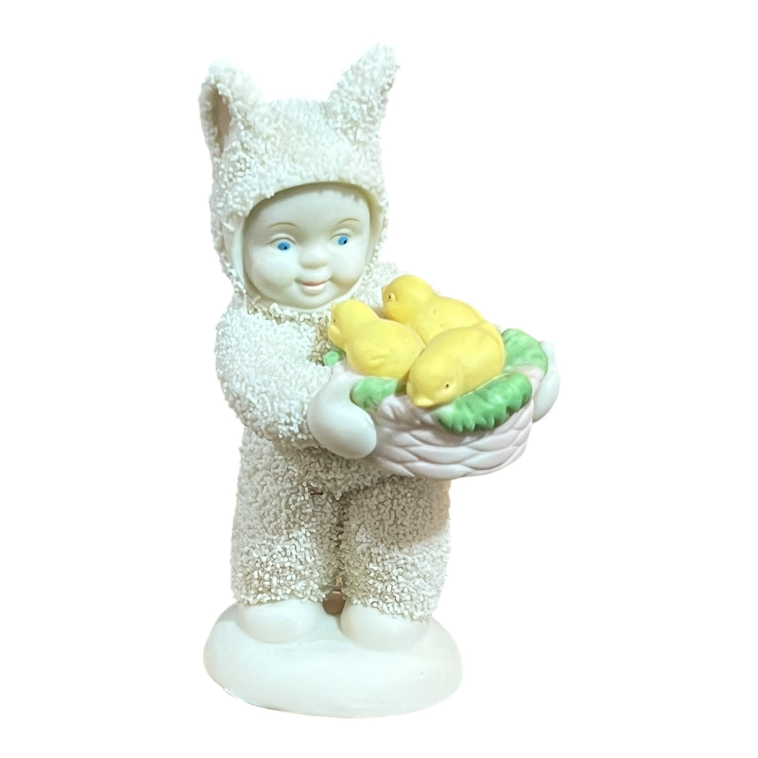 Easter - Snowbunnies "A Basket of Joy" Dept 56 Figurine