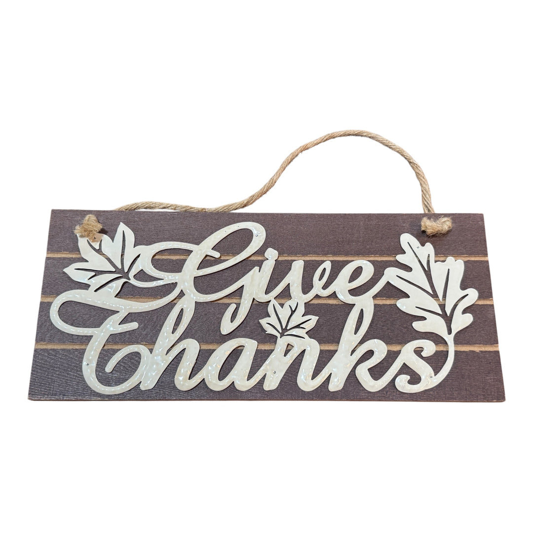 Give Thanks Hanging Picture