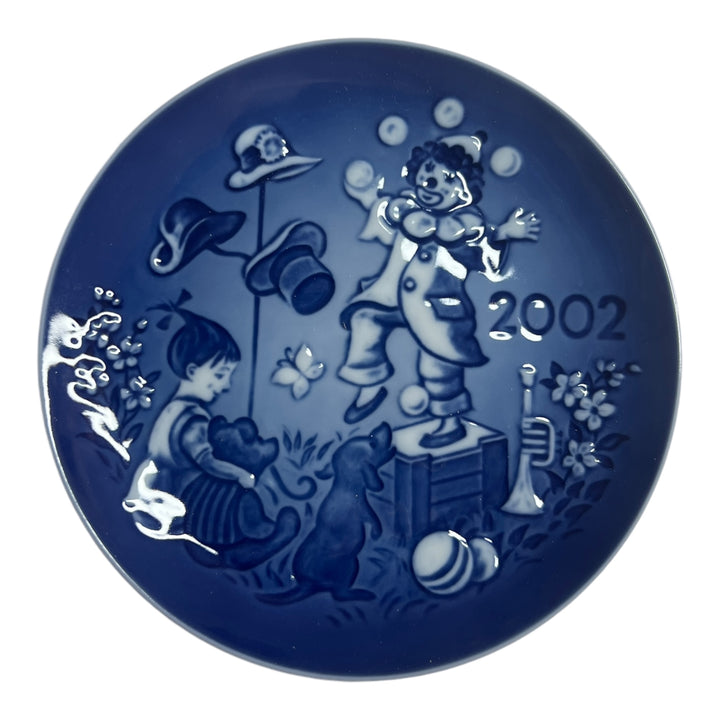 Bing & Grondahl Children's Day Plate - 2002 The Little Juggler