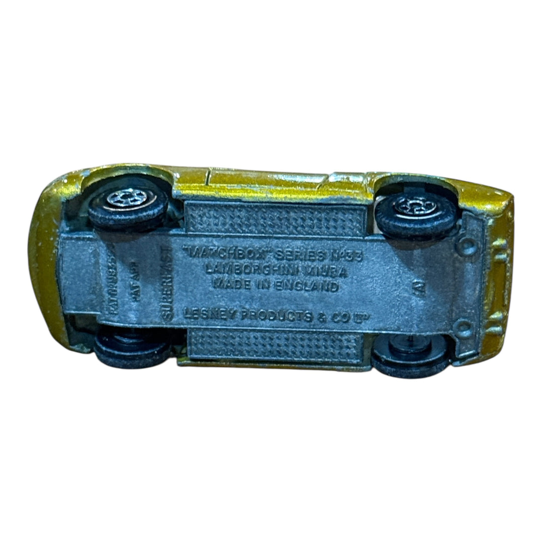 1969 Lesney Matchbox Superfast #33 Lamborghini Miura