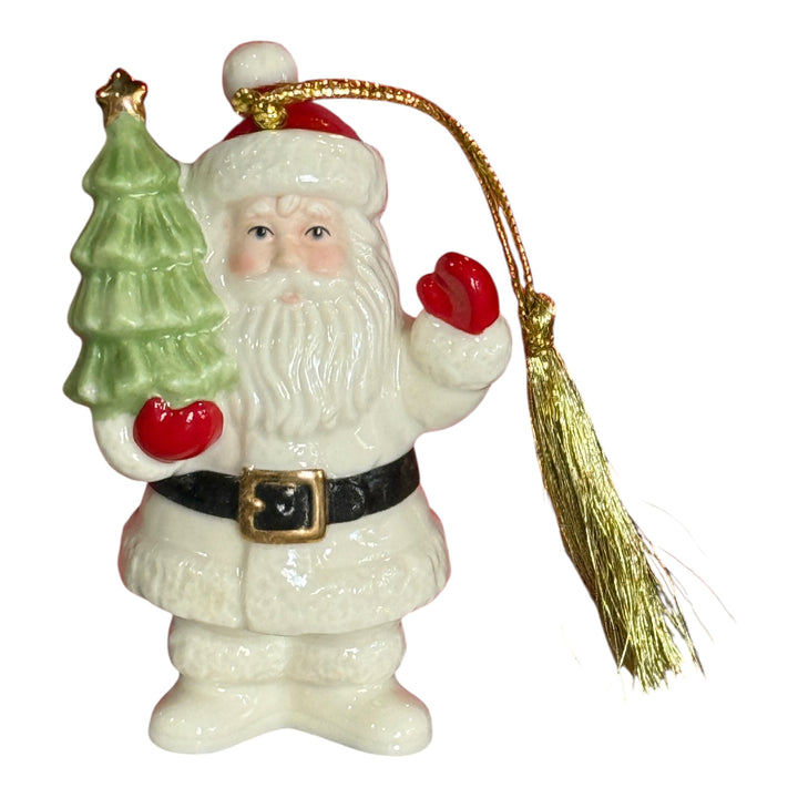 Lenox ~ Jolly Santa Ornament ~ Holidays Christmas Santa Claus