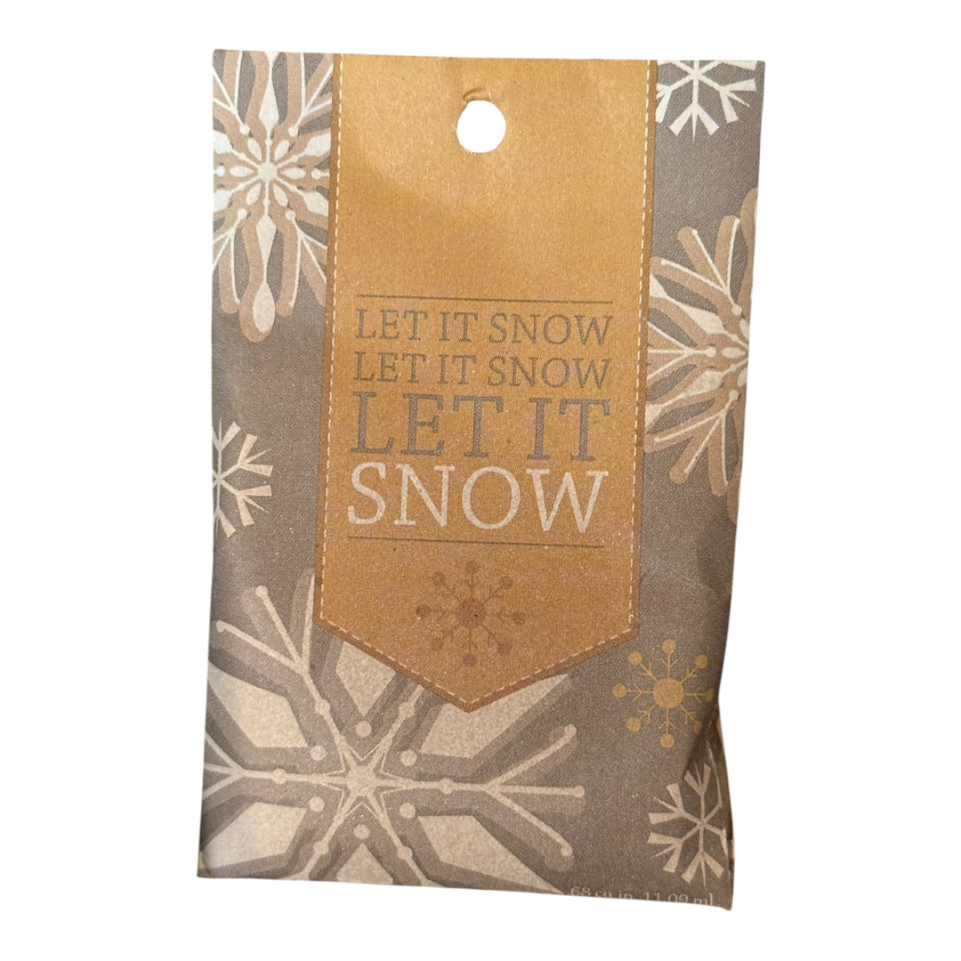 Greenleaf Small Sachet Let it Snow