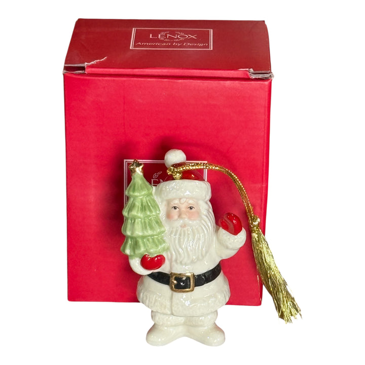 Lenox ~ Jolly Santa Ornament ~ Holidays Christmas Santa Claus