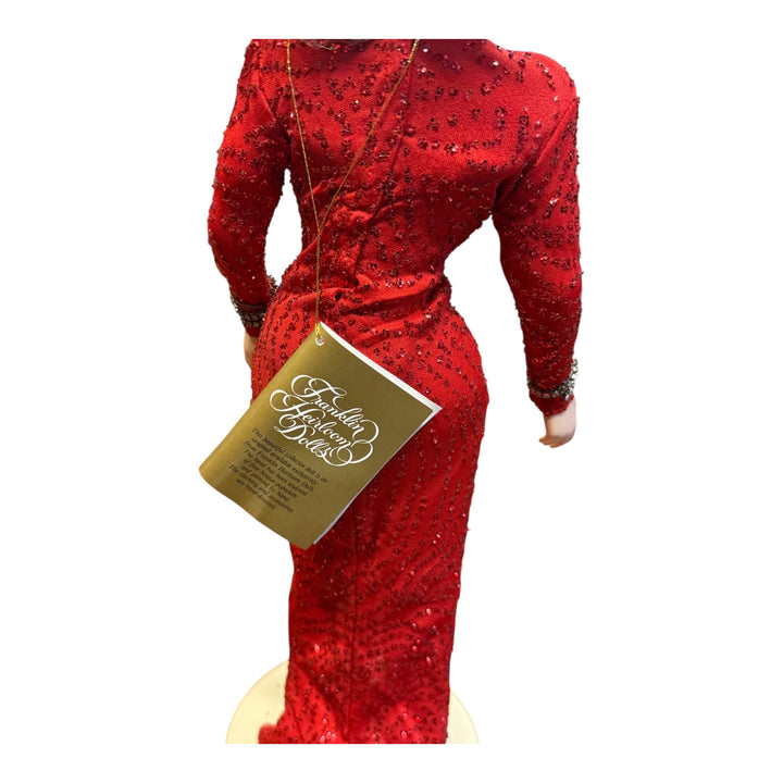 Dolls - Marilyn Monroe Franklin Mint Doll Gentlemen Prefer Blondes