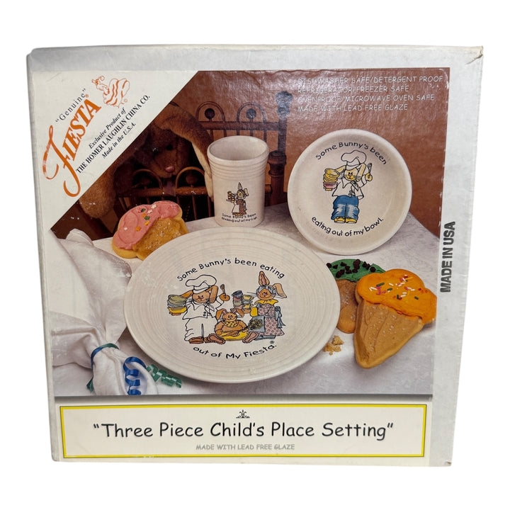 Fiesta Setting - 3 Piece Kids Set Some Bunny