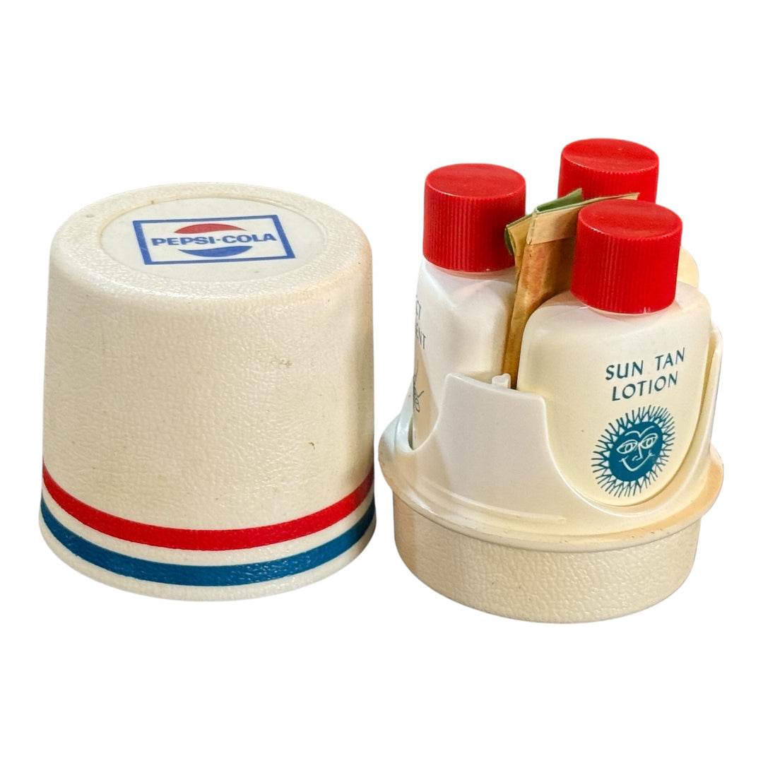 Vintage Pepsi Cola Travel Kit