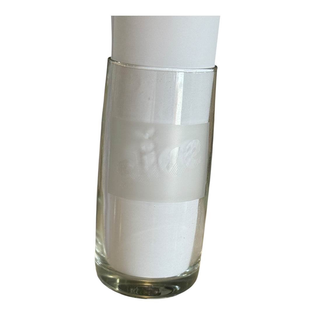 Vintage Slice Soda Drinking Glass