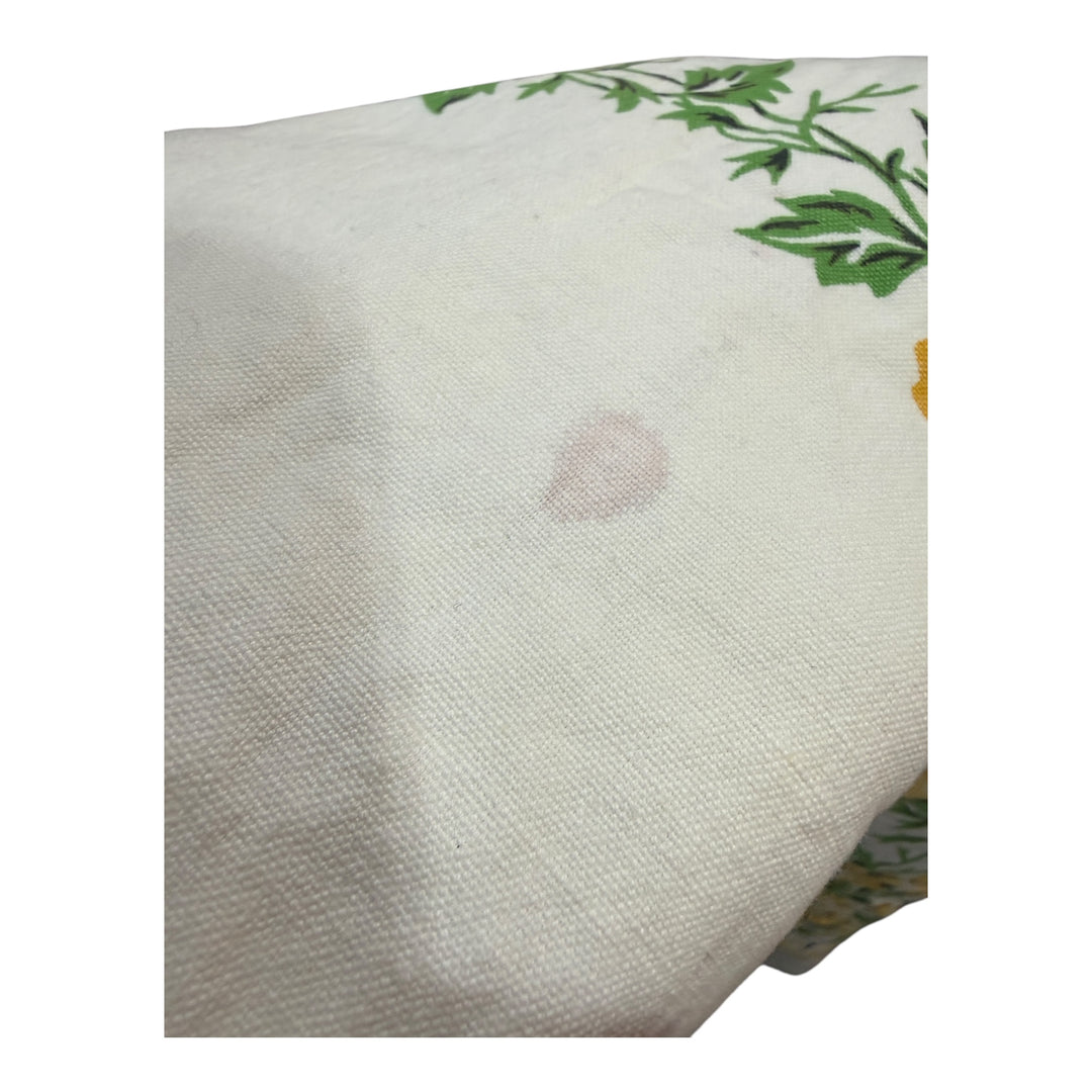 Vintage Floral Tablecloth