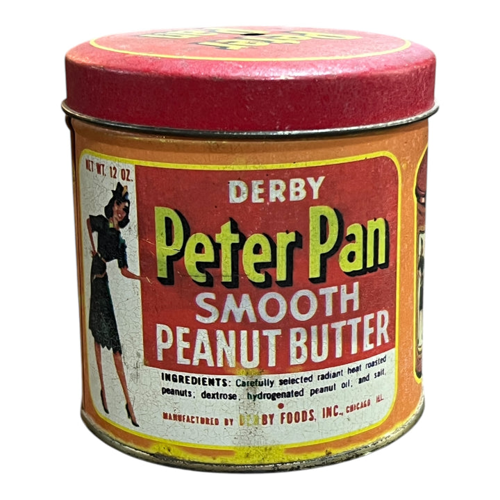 Vintage Derby Peter Pan Peanut Butter Tin