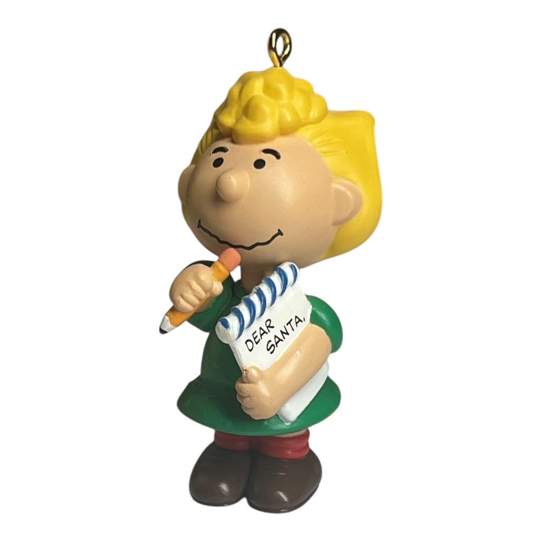 Hallmark Ornament (No Box) - 1996 Peanuts Gang - Sally