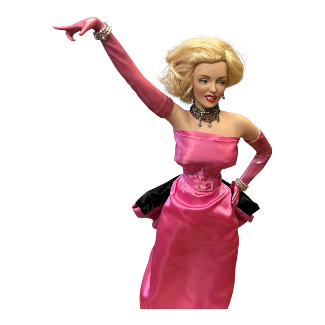 Dolls - Marilyn Monroe Franklin Mint Doll Gentlemen Prefer Blondes