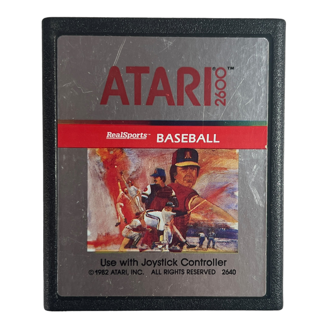 Atari 2600 Cartridge Only - Realsports Baseball