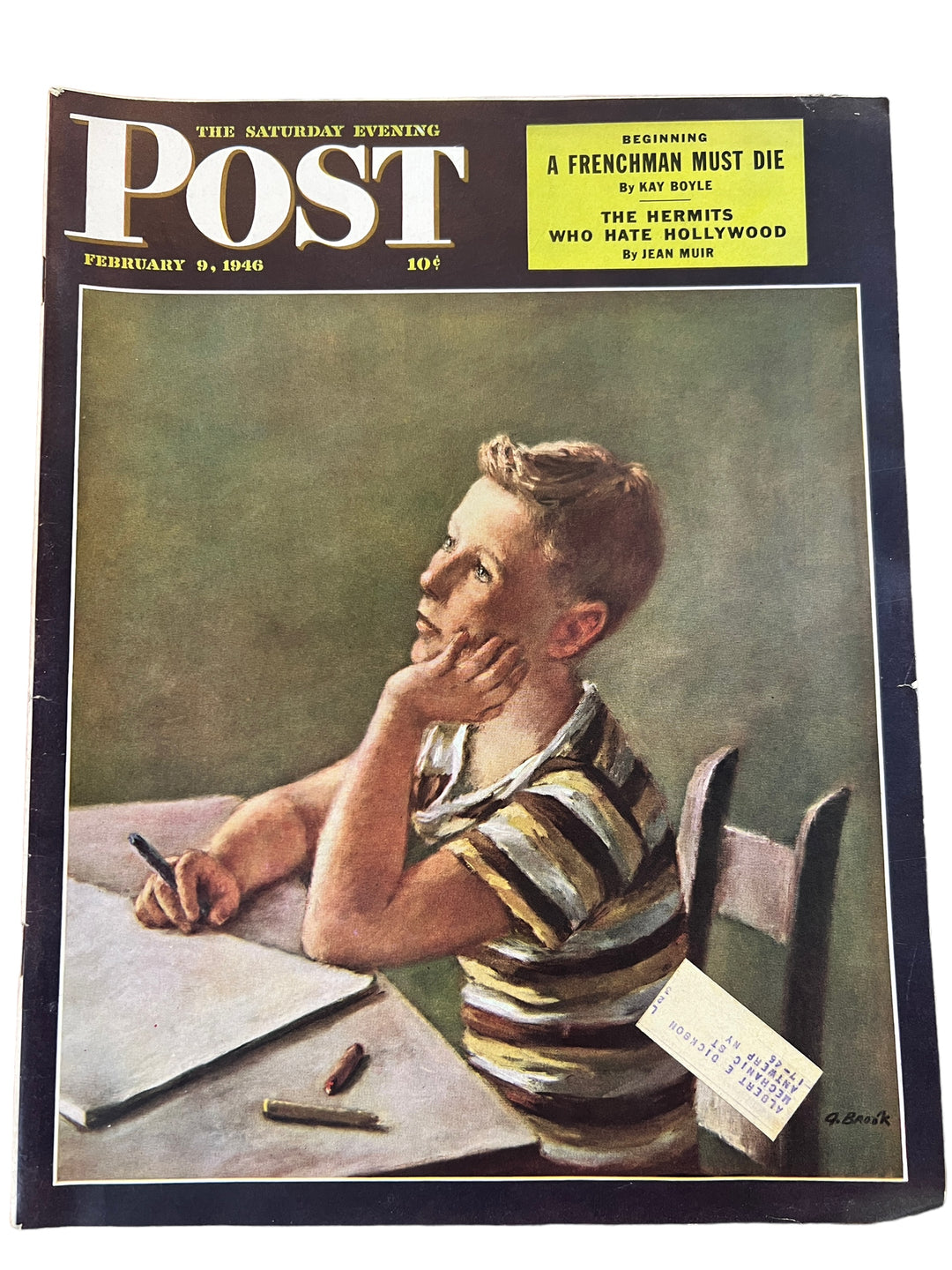 Magazine - The Saturday Evening Post February 9th, 1946