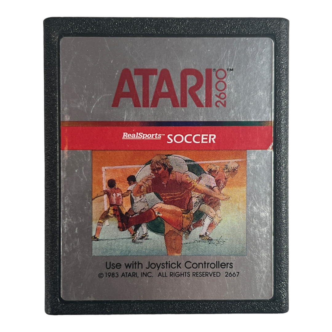 Atari 2600 Cartridge Only - Realsports Soccer