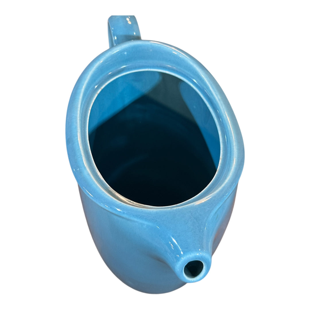 Homer Laughlin Epicure Turquoise Coffee Server