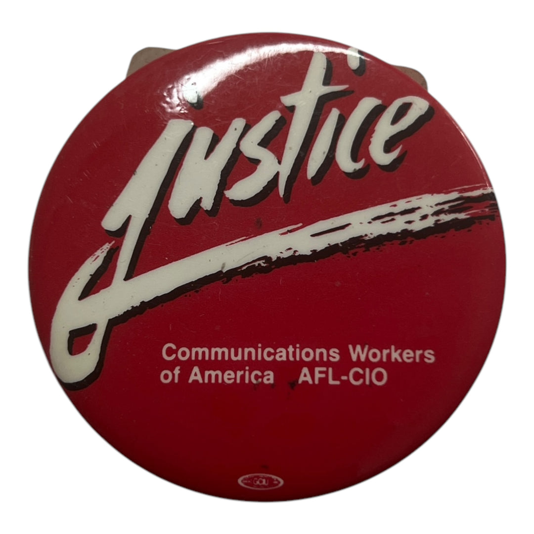 Pin - Justice Communications Workers of America