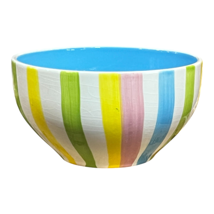 Easter - Ceramic Striped Easter Bowl