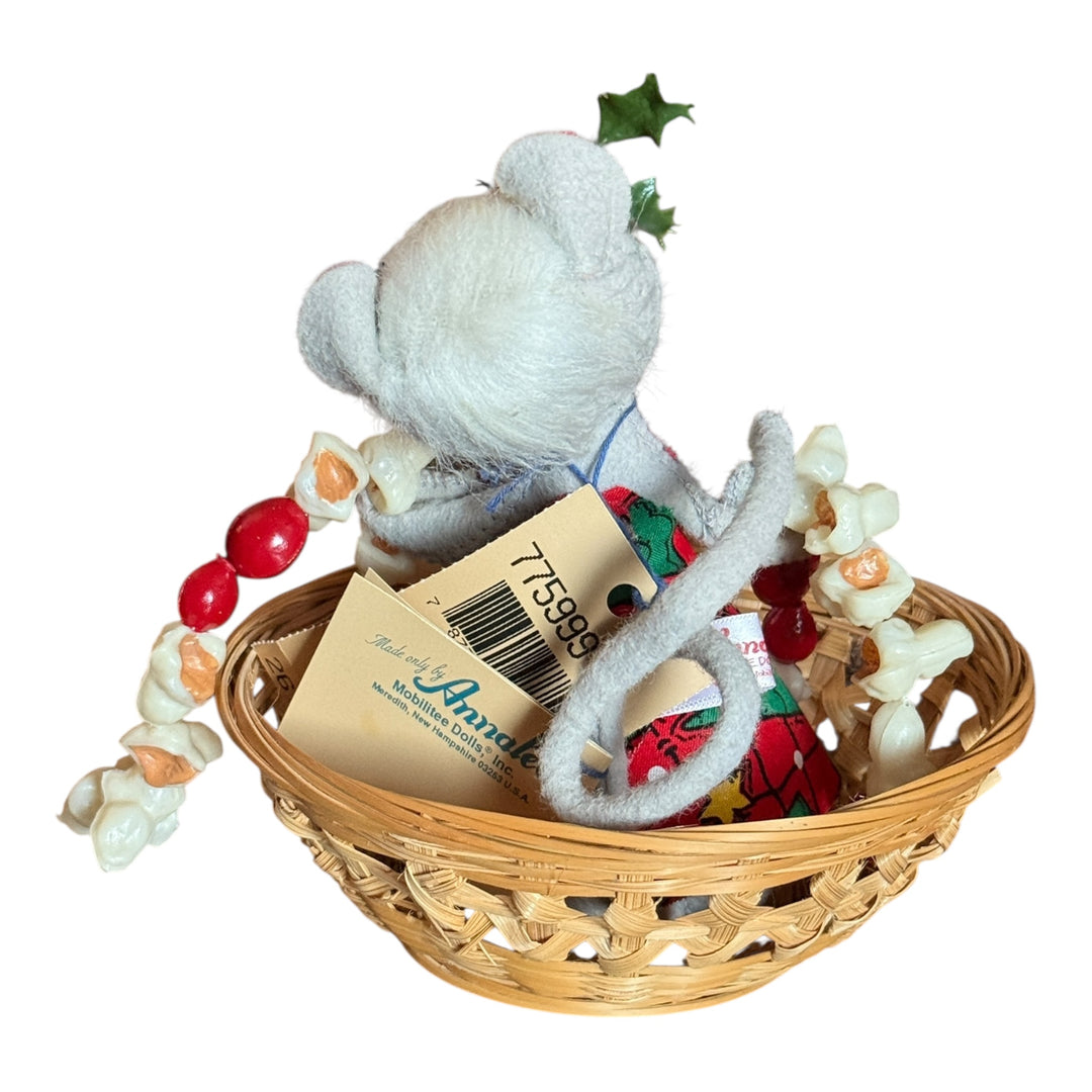 Annalee - Mouse in Popcorn Basket