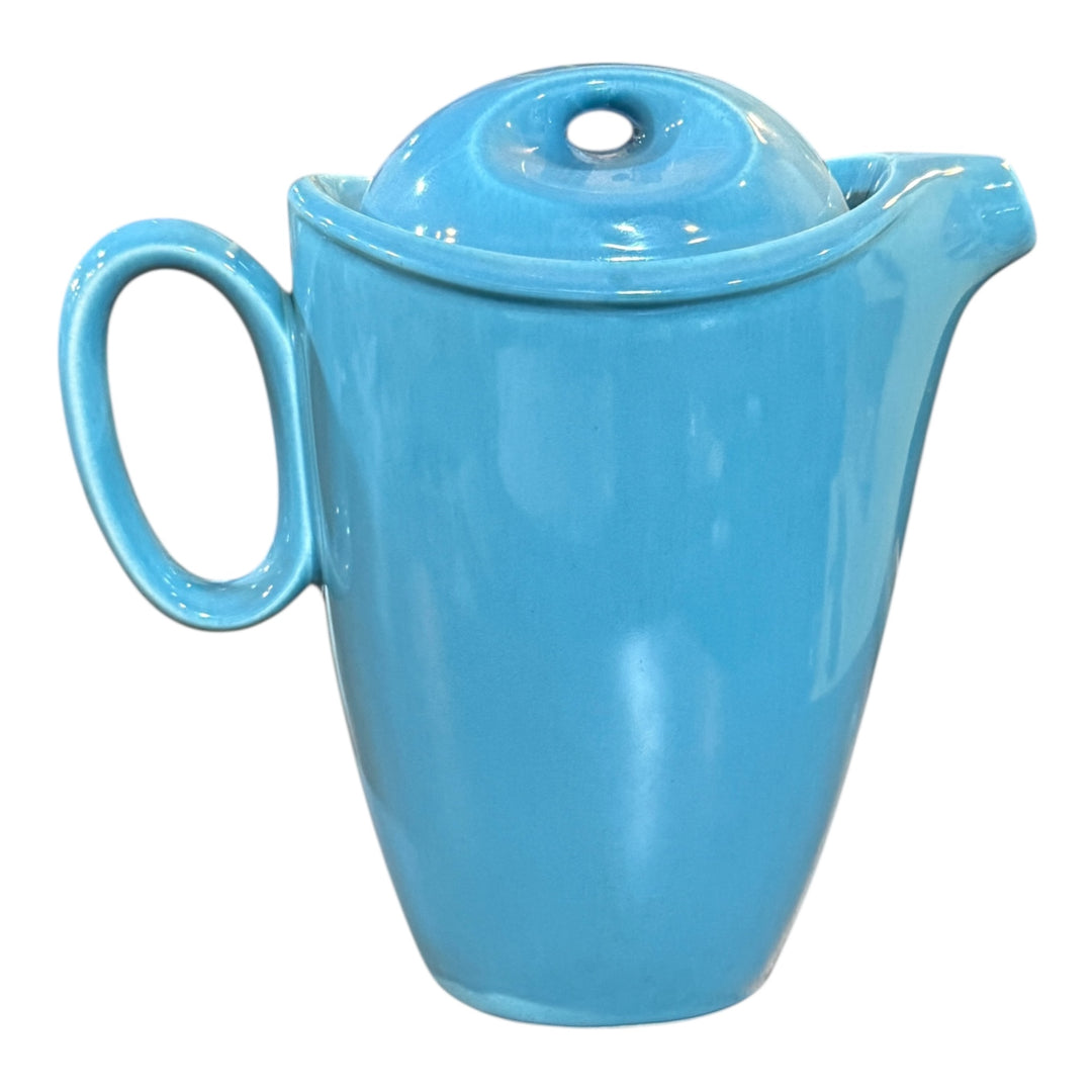Homer Laughlin Epicure Turquoise Coffee Server