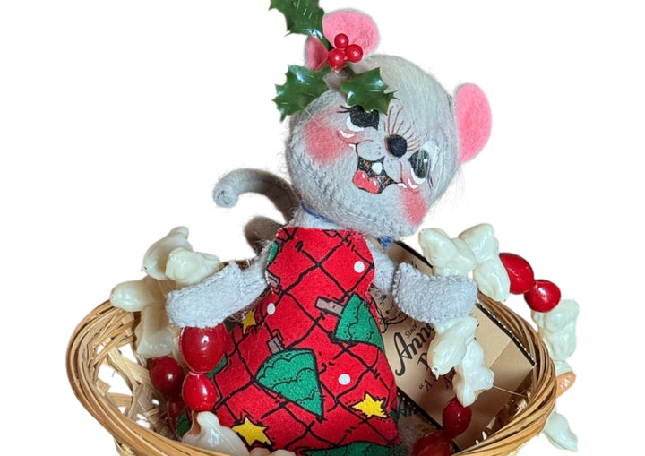 Annalee - Mouse in Popcorn Basket