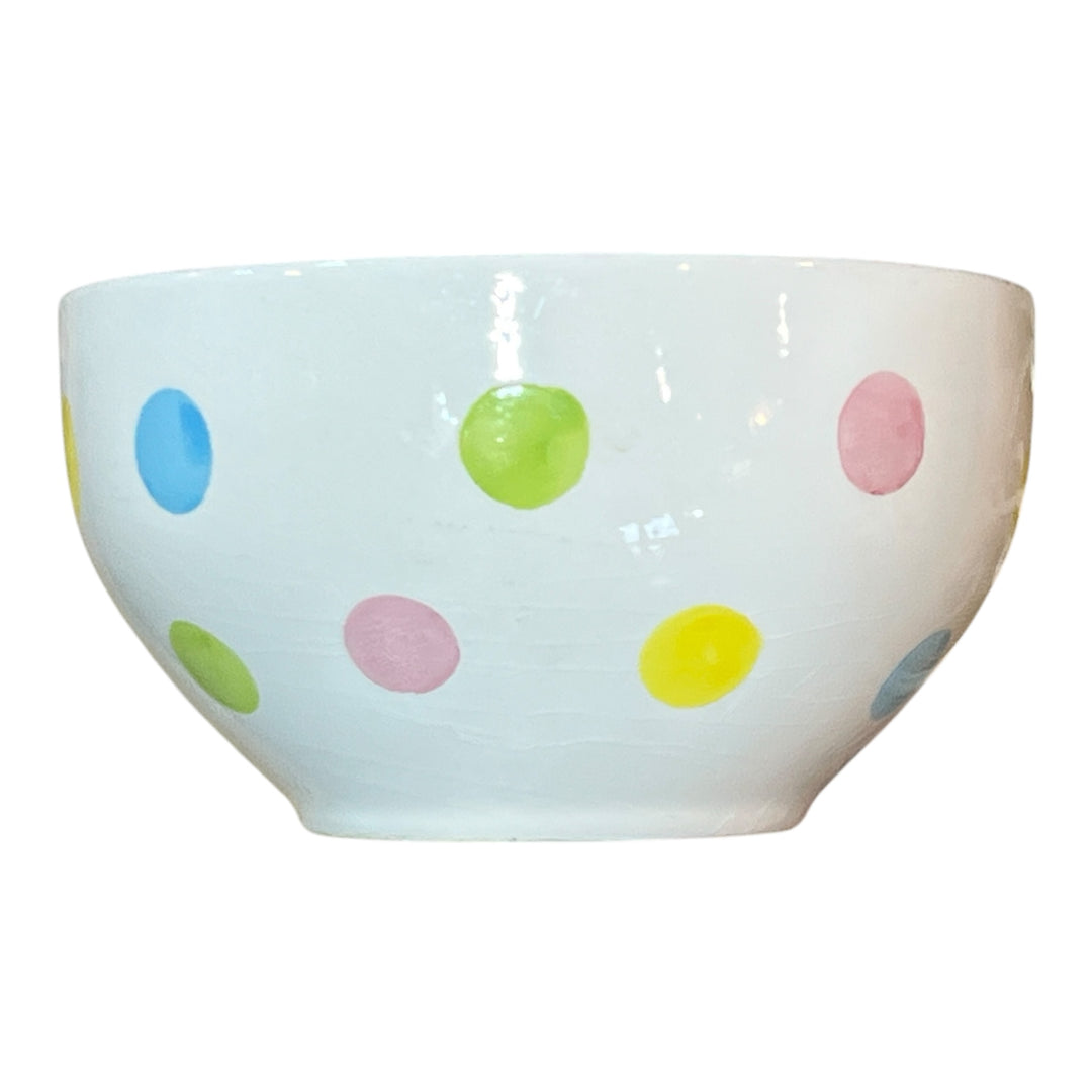 Easter - Ceramic Polka Dot Easter Bowl