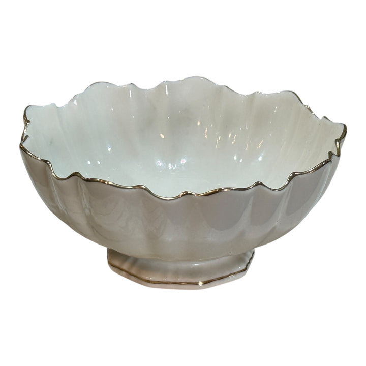 Lenox Silver Trimed Pedestal Bowl