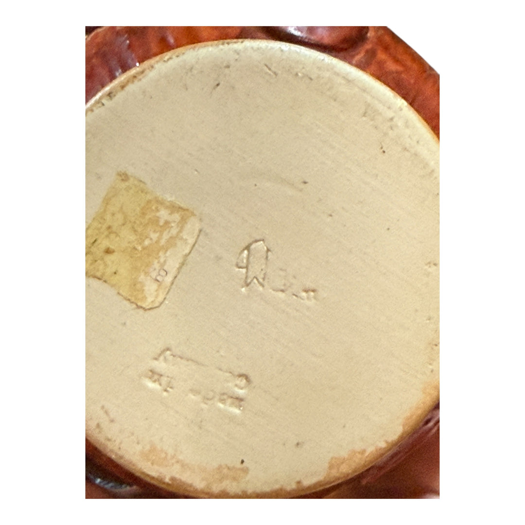 Vintage Fryer Monk Holding Bible with Pewter Beer Stein Made In Germany