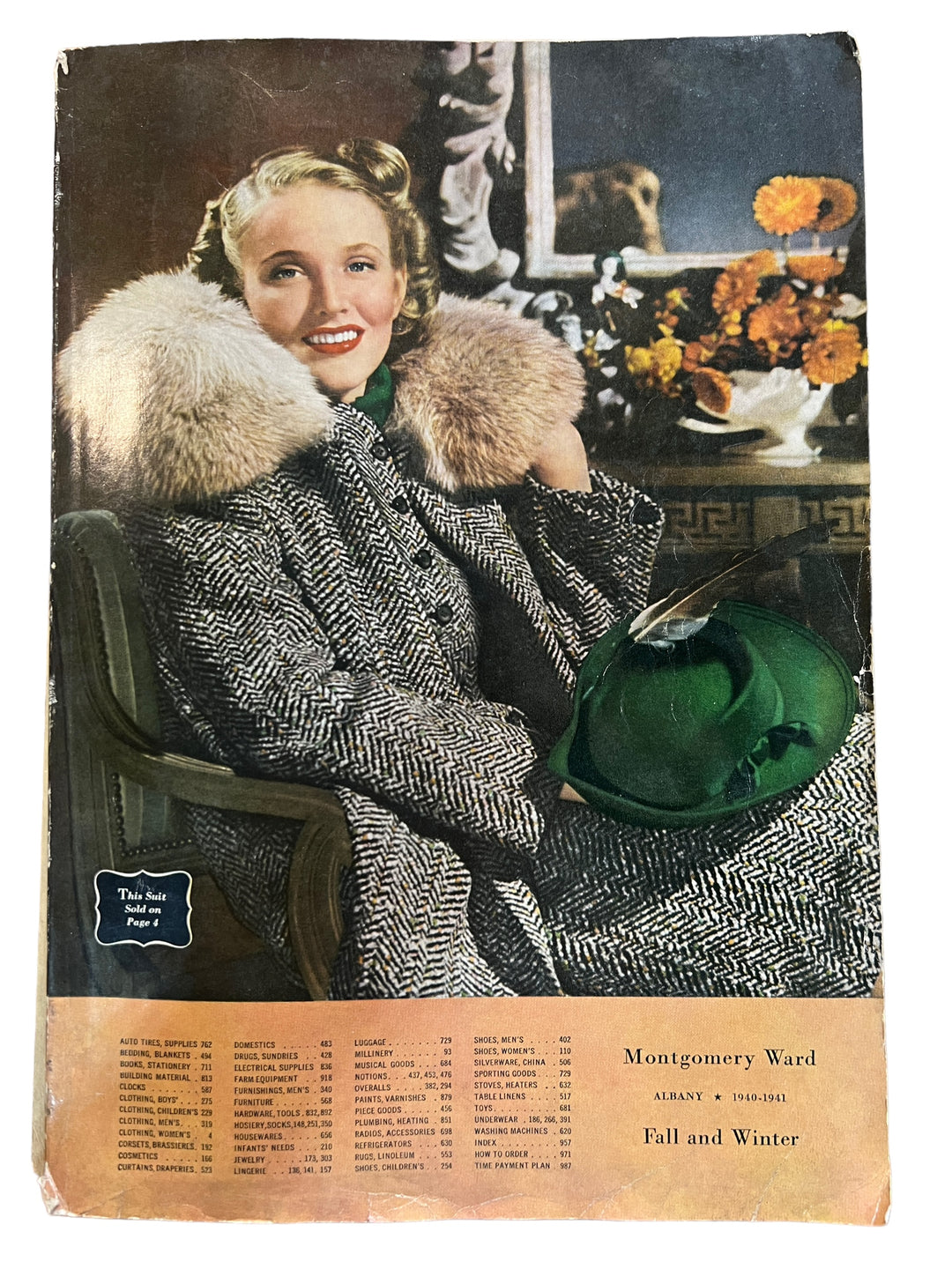 Montgomery Ward Catalog Fall and Winter 1940-1941