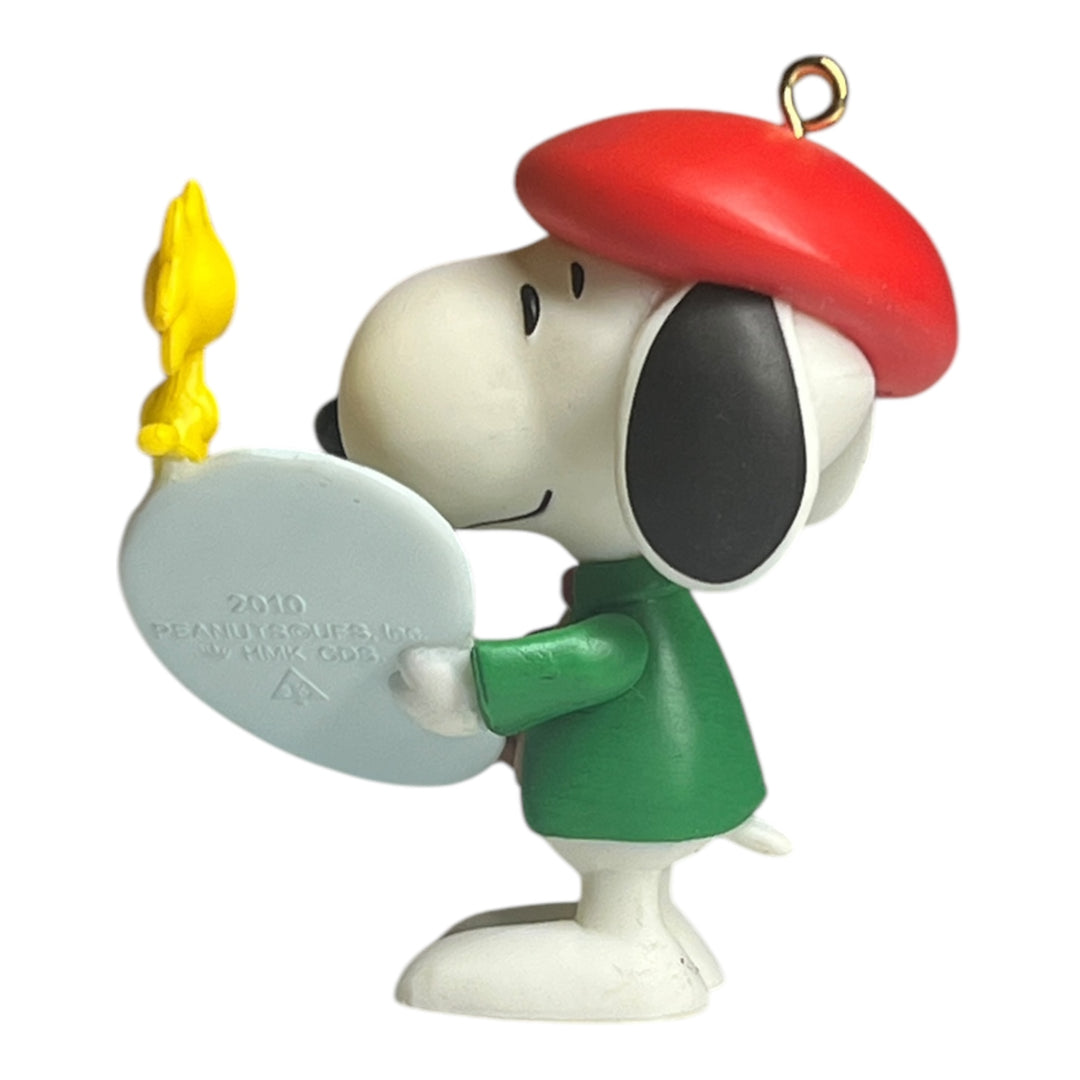 Hallmark Ornament (No Box) - 2010 Artist Snoopy