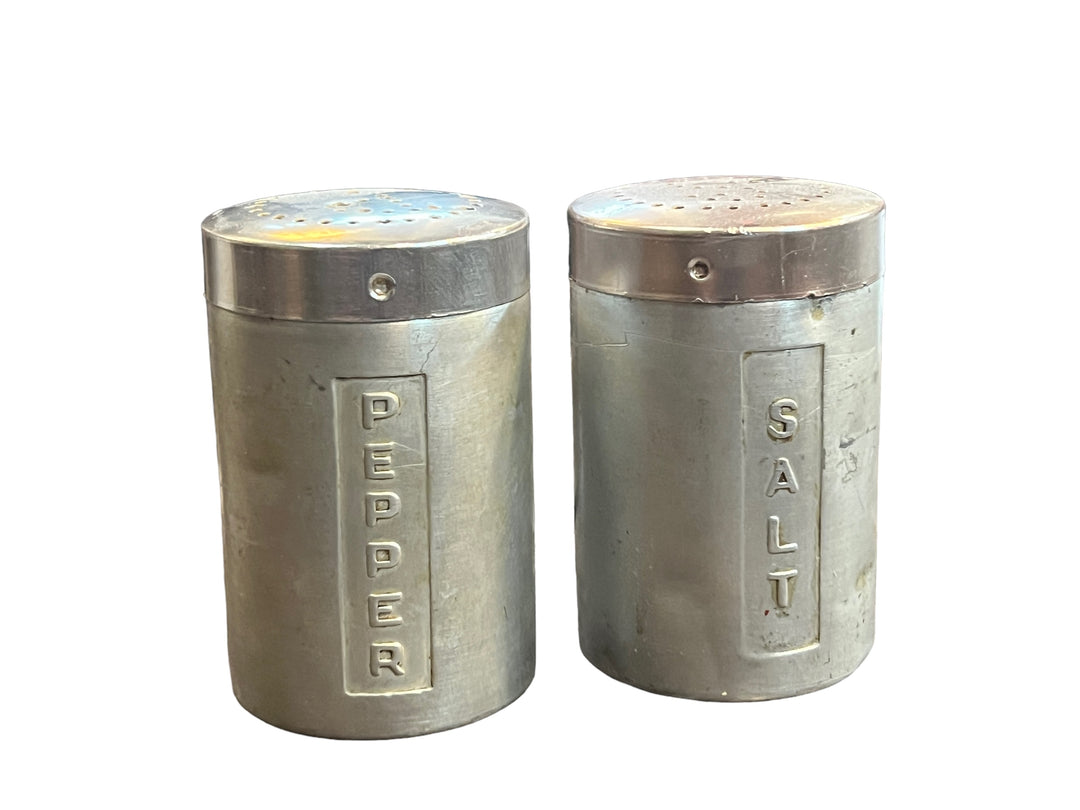 Aluminum Salt & Pepper Shaker Set