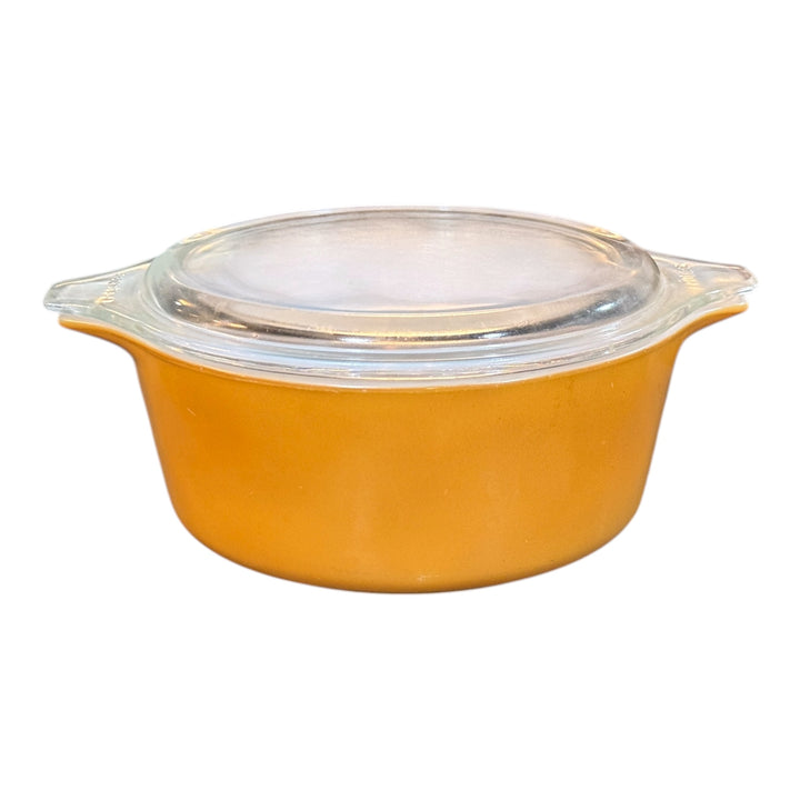 Pyrex Old Orchard Solid Color Casserole w/Lid #472