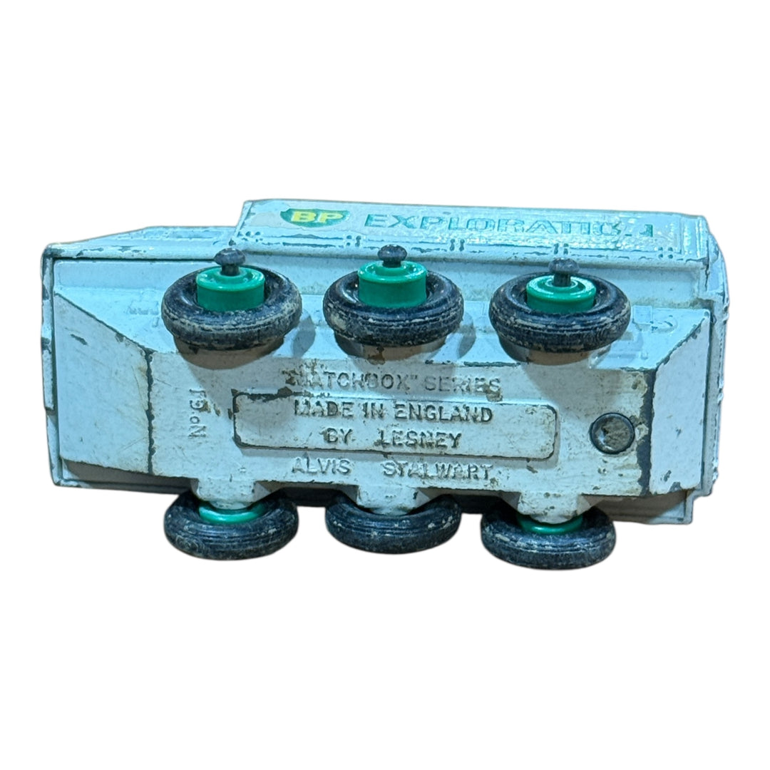 1960's Matchbox Lesney No.61 Diecast BP Exploration Alvis Stalwart Truck