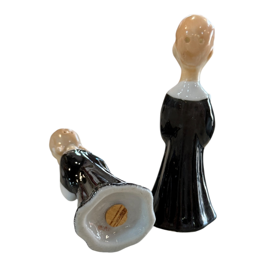 Vintage Ceramic Choir Boy/Girl Salt and Pepper Shakers