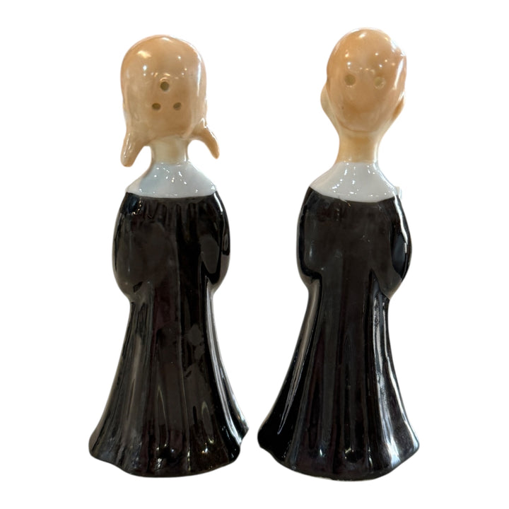 Vintage Ceramic Choir Boy/Girl Salt and Pepper Shakers