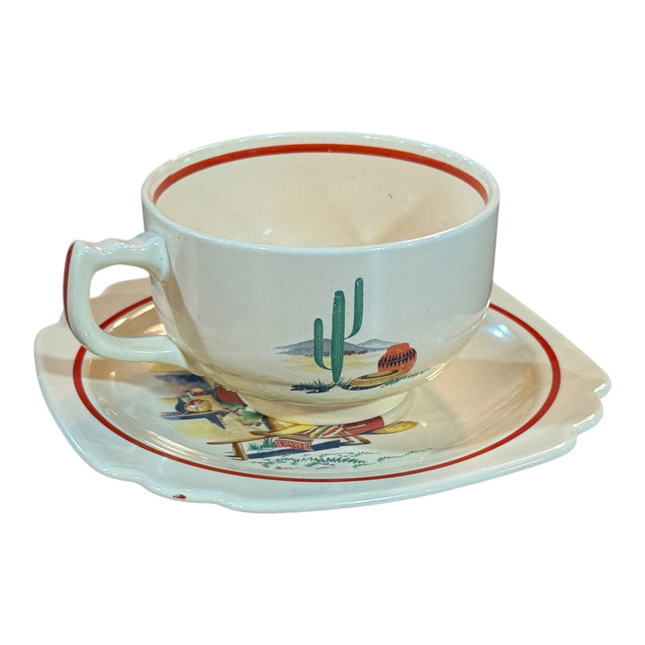 Homer Laughlin "Mexicana/Hacienda" Cup & Saucer