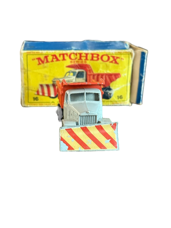 Matchbox Lesney - Scammel Mountaineer Snowplough #16