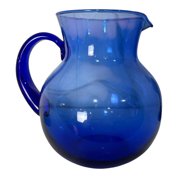 Cobalt Water Pitcher
