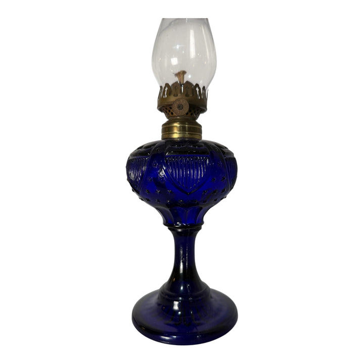 Cobalt Blue Oil Lamp