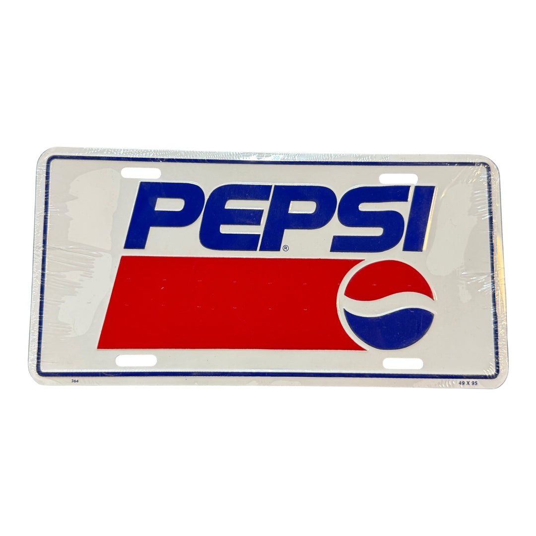 Pepsi License Plate
